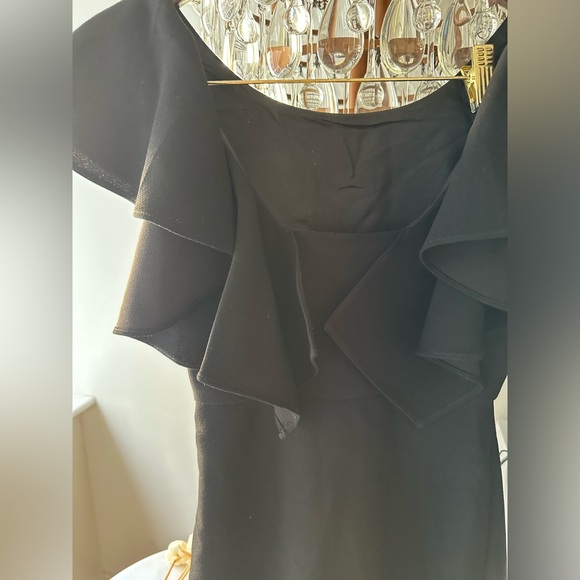 BCBGeneration Black Ruffle Mini Dress - Picture 5 of 6